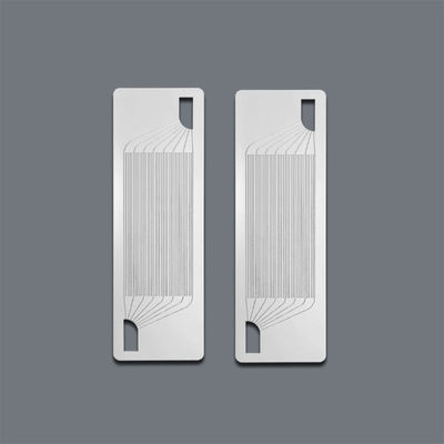 좋은 가격 PEM 연료 전지용 맞춤형 에칭된 0.1mm 초박형 금속 바이폴라 플레이트 온라인으로