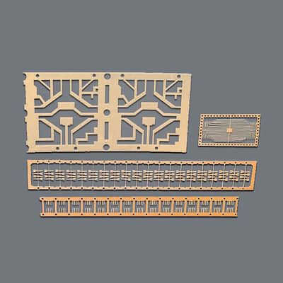 금속 화학 에칭 쿠퍼 LC 반도체에 대한 납 프레임