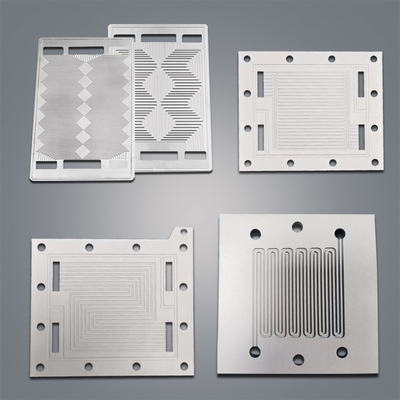 좋은 가격 금속 화학 에칭 1.5mm 2.5mm PCHE 열교환기용 마이크로 채널 플레이트 온라인으로
